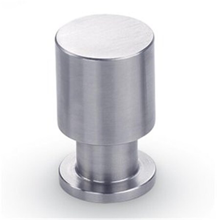 Acorn Mfg Philosophy Baudrillard Knob - Brushed Stainless Steel PMH-M-03